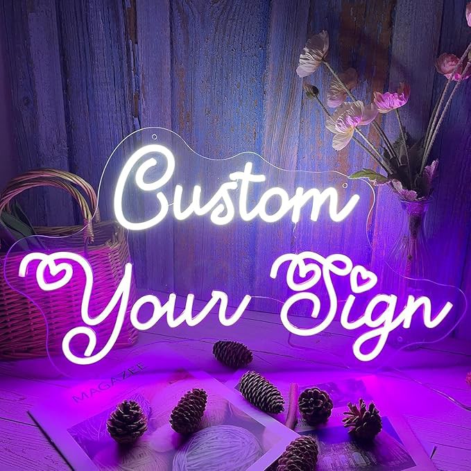 Feliĉa Naskiĝtago LED Noma Signo